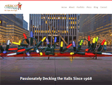 Tablet Screenshot of americanxmas.com